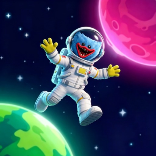 Neon Orbit Jumper