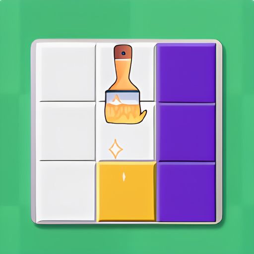 Paint Grid Puzzle Game